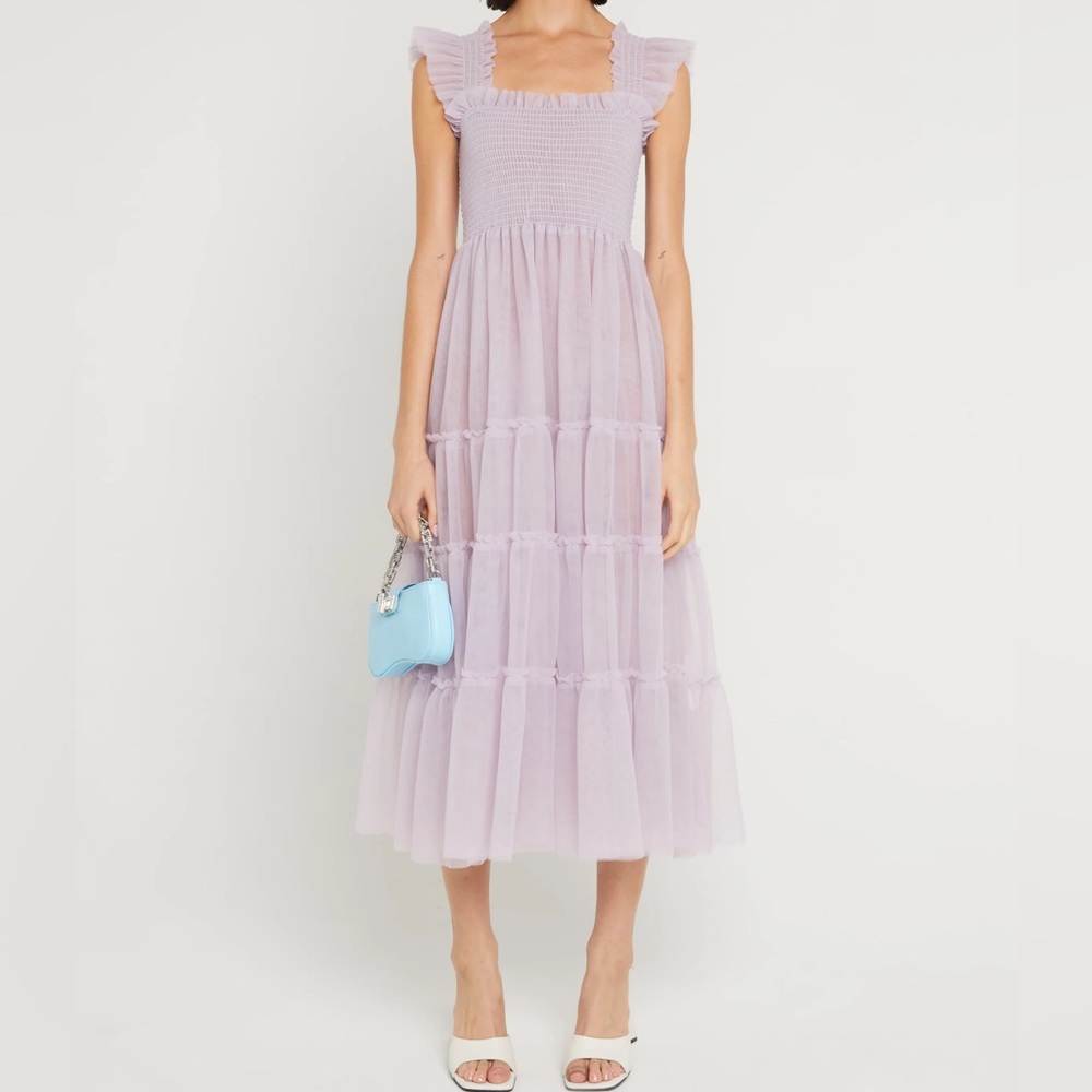 Kourt Calypso - Few Moda nap Dress in Lavender Purple new tulle